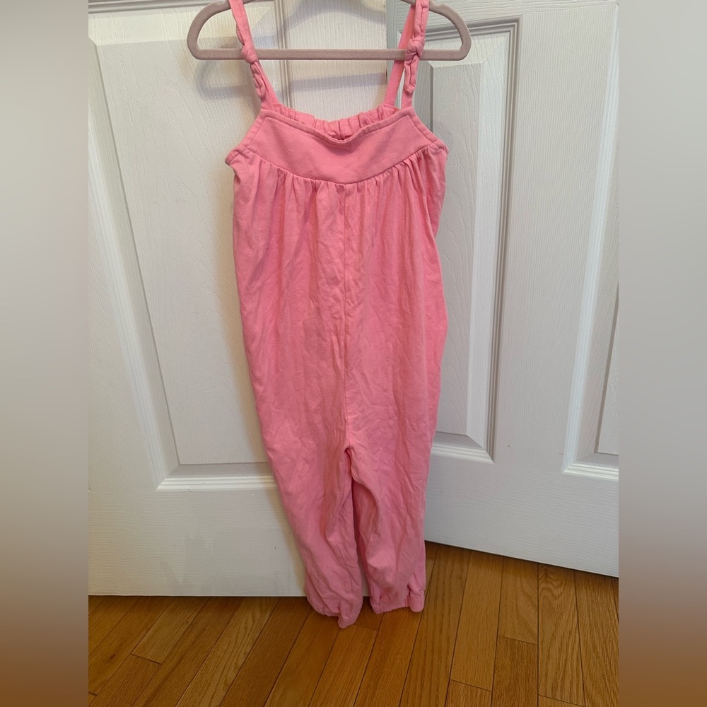 Baby Gap Pink Sleeveless Jumpsuit with pockets